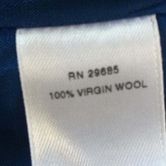 😊PENDLETON Plus Cobalt Blue Button Up Jacket - Picture 7 of 8